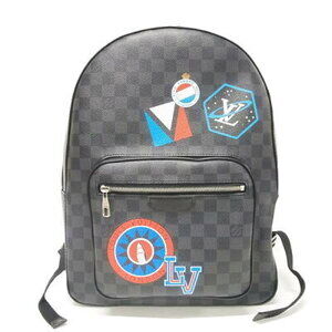 Louis Vuitton Backpack Josh Damier Graphite Black LV